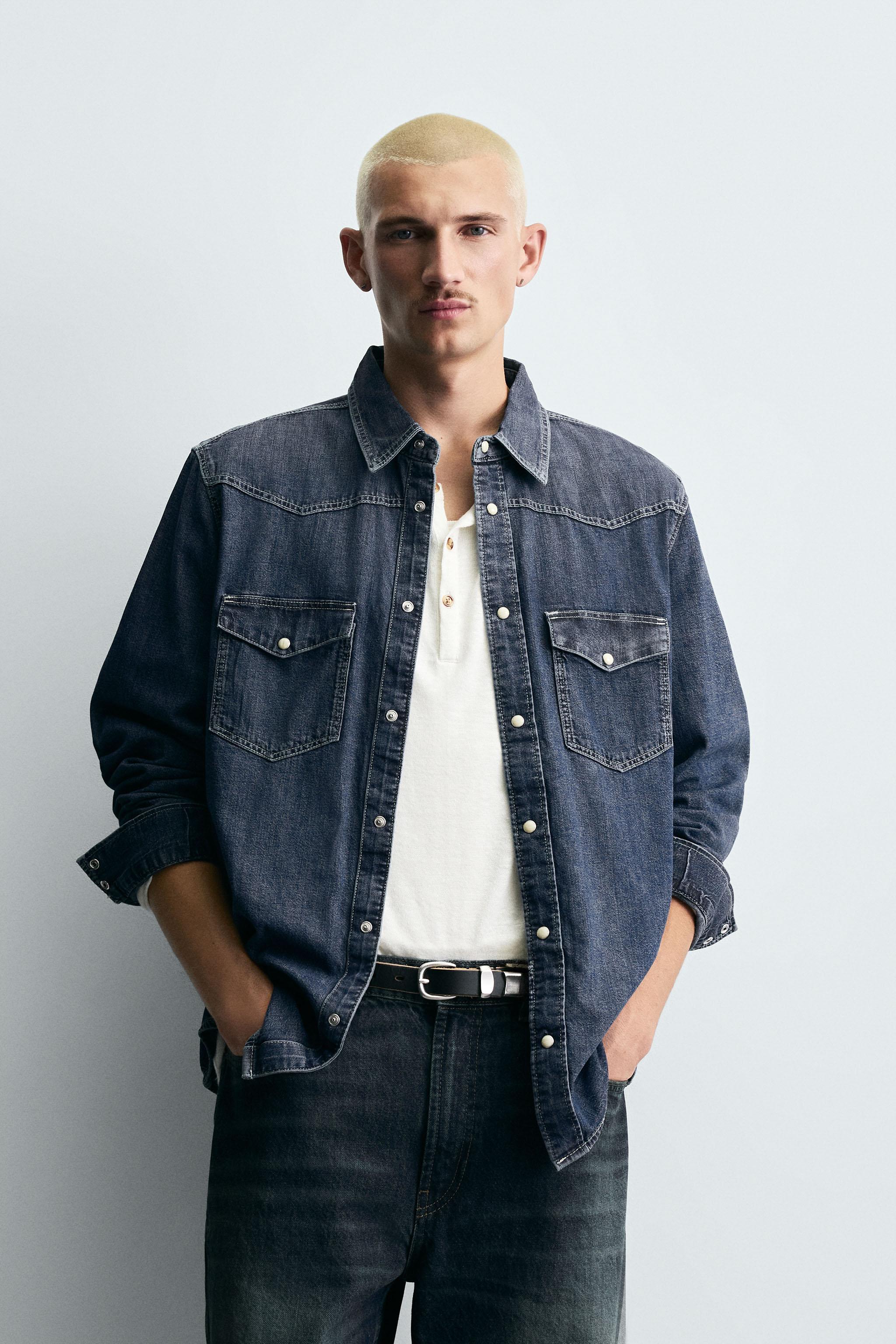 DENIM WESTERN SHIRT